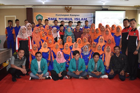 FE UNISMA Terima Kunjungan SMK Nurul Islam Jepara
