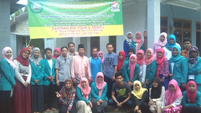 MAHASISWA PENDIDIKAN MATEMATIKA GELAR PENGABDIAN MASYARAKAT DI BANYUWANGI