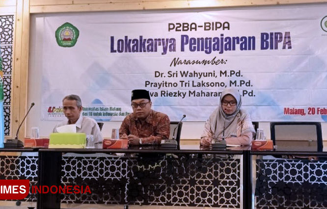 Lokakarya Pengajaran BIPA di Unisma Malang, ini Tujuannnya