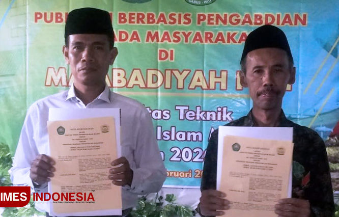 Dosen Karyawan Fakultas Teknik Unisma Malang Sambang Siswa Siswa Pati