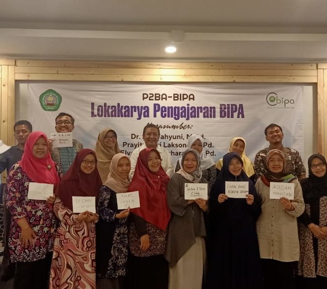 Lokakarya pengajaran Bahasa Indonesia Penutur Asing