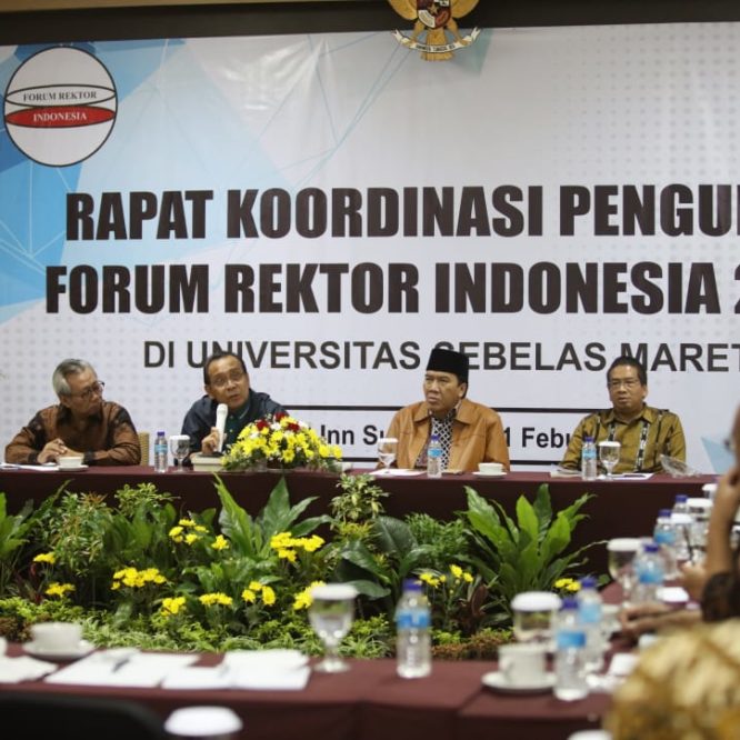 Rektor Unisma Hadiri Rakor Pengurus FRI Di Solo