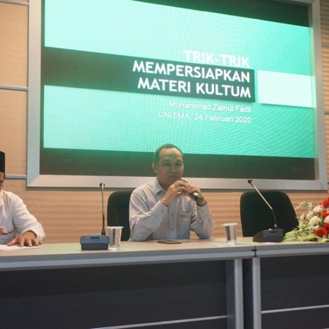 Workshop Strategi Penceramah Milenial di Era 4.0