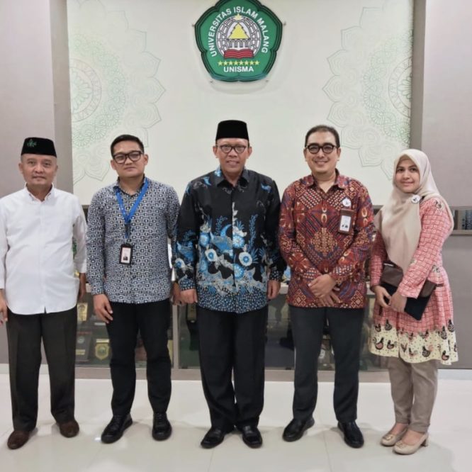 Rektor Unisma Menerima Tamu BNI Syariah