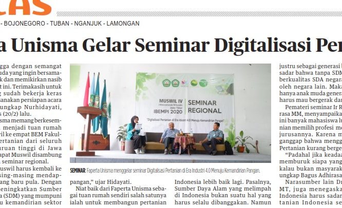 Berita Seputar Unisma Rabu 11 Maret 2020