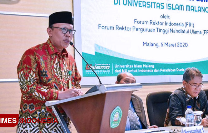 FRI dan FRPTNU Gelar FGD Kebijakan Kampus Merdeka di Unisma Malang