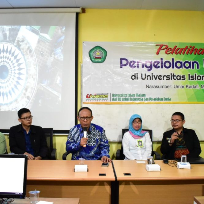 Pelatihan Pengelolaan Website di Universitas Islam Malang oleh PT Infosis BLU