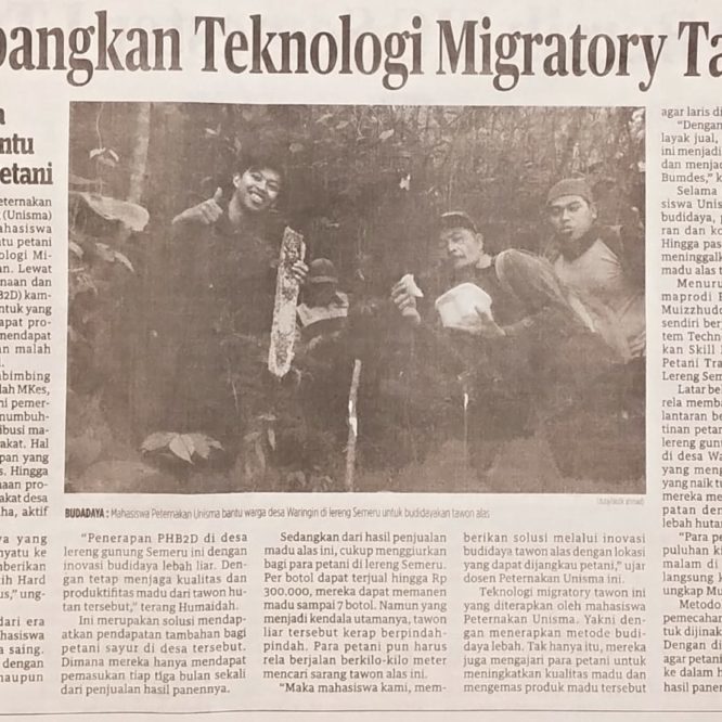 Berita Seputar Unisma Kamis 27 Agustus 2020