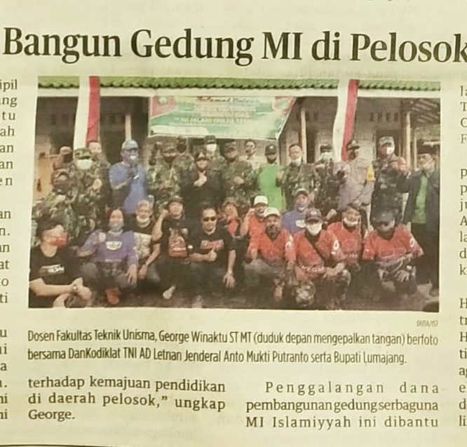 Berita Seputar Unisma Selasa 15 September 2020