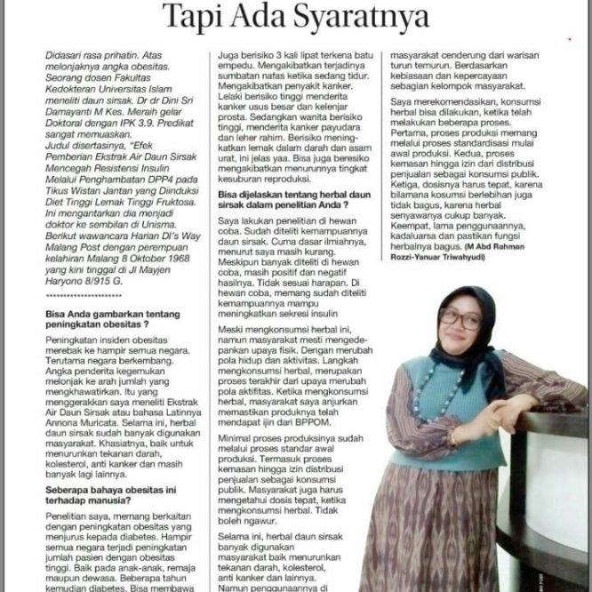 Berita Seputar Unisma Kamis 10 September 2020