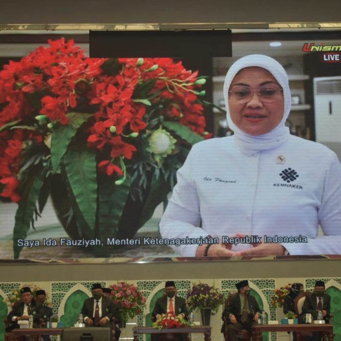 وزير القوى العاملة جمهورية إندونيسيا: جامعة مالانج الإسلامية هو الخيار الصحيح لمواصلة الدراسة