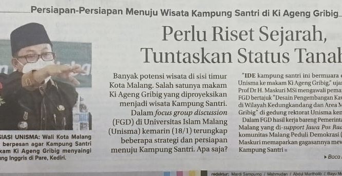 BERITA SEPUTAR UNISMA SELASA 19 JANUARI 2021