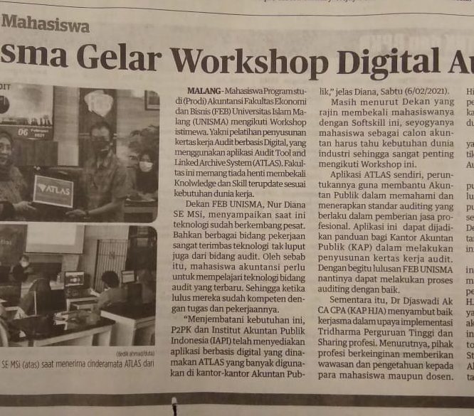 BERITA SEPUTAR UNISMA 8 FEBRUARI 2021