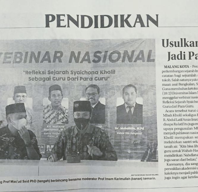 BERITA SEPUTAR UNISMA JUM`AT 19 FEBRUARI 2021