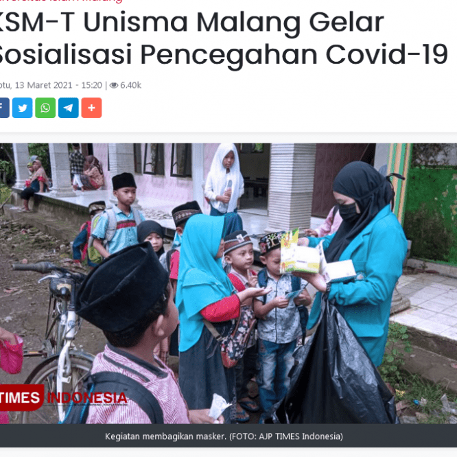 KSM-T Gelar Sosialisasi Pencegahan Covid-19