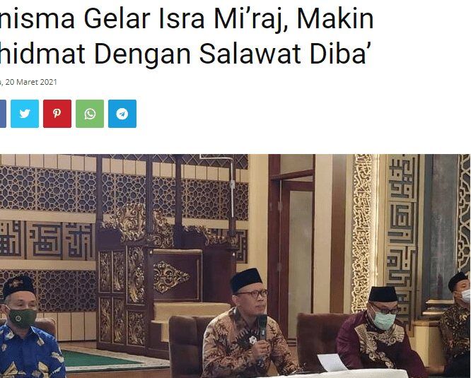 Unisma Gelar Isra Mi’raj, Makin Khidmat Dengan Salawat Diba’