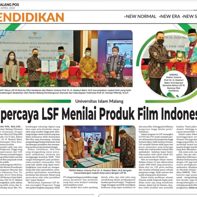 BERITA SEPUTAR UNISMA SABTU 3 APRIL 2021