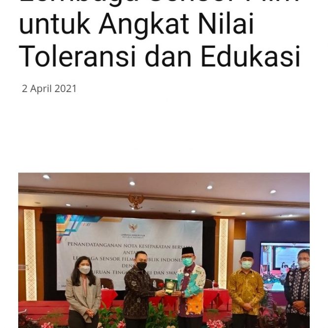 Unisma Dipercaya Lembaga Sensor Film untuk Angkat Nilai Toleransi dan Edukasi