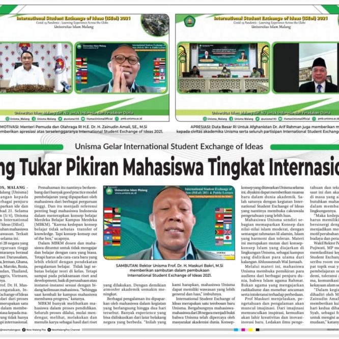 BERITA SEPUTAR UNISMA RABU 7 APRIL 2021