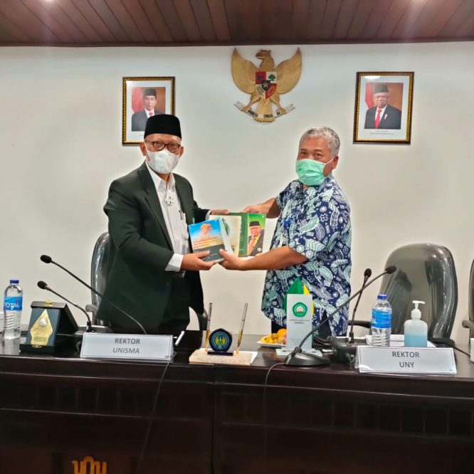 Kunjungan Rektor UNISMA ke Universitas Negeri Yogyakarta