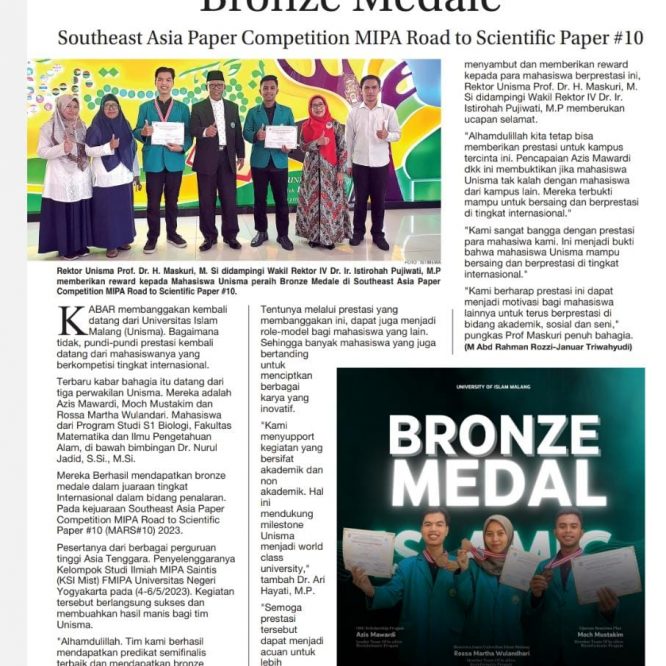 Unisma Mulai Terapkan Research University