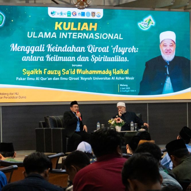 Ulama Al-Azhar Mesir Berikan Kuliah Internasional di UNISMA, Bahas Keindahan Qiroah ‘Asyroh