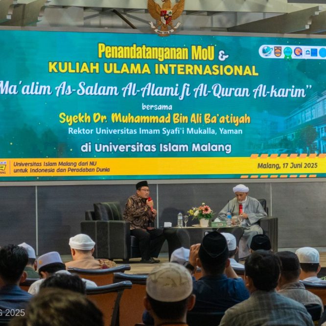Unisma Perkuat Wawasan Perdamaian Islam melalui Kuliah Ulama Internasional dari Yaman