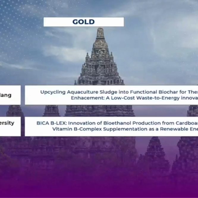 FMIPA Raih Gold Medal di Ajang Internasional I2ASPO Kategori Energi