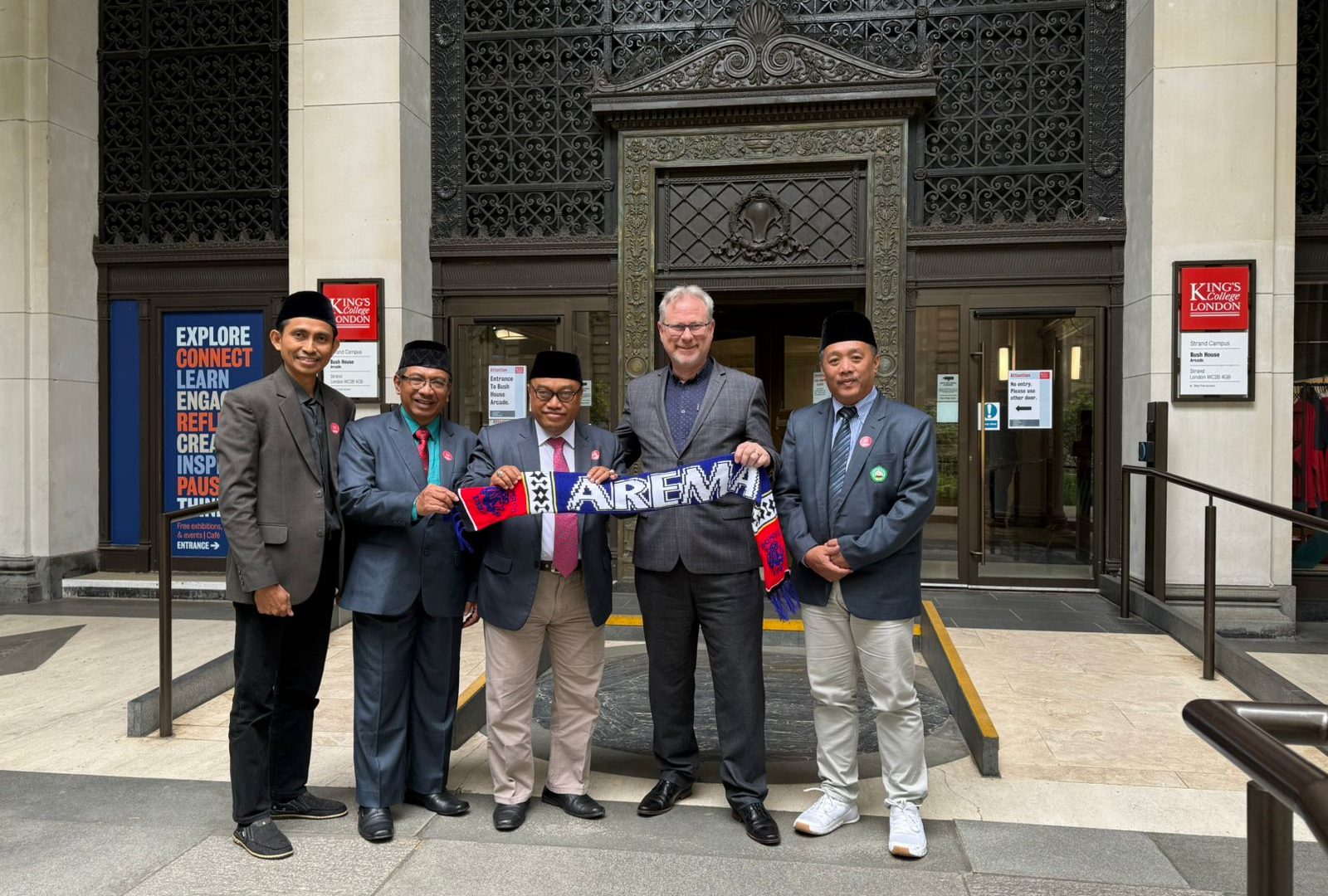 UNISMA dan King's College London Bahas Kolaborasi Pendidikan dan Riset Internasional